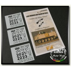 Decals for 1/35 20th Engineer Battalion M113A3s in OIF