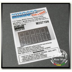 1/35 Adhesive Mirror Film - M1025 / M1046 Humvee Mirrors