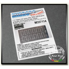 1/35 Adhesive Mirror Film - LAV Mirrors for Italeri kit