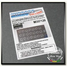 1/35 Mirror Film - M26 Dragon Wagon 40t Tank Transporter