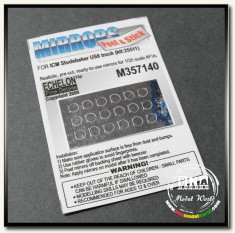 1/35 Mirror Film - Studebaker US6 Truck for ICM kit