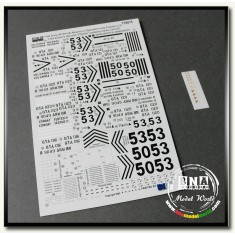 Decals for 1/35 US Army (1-64 Armour, HQ & C Co) M1A1HAs in "OIF"