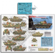 Decals for 1/72 12. SS-Pz.Div. Panthers (Pt3) Ardennes 1944