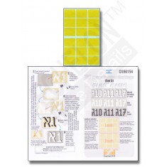 1/35 IDF Turret Tactical Markings (Set 5) - Masks