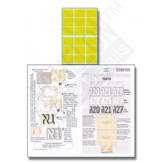 1/35 IDF Turret Tactical Markings (Set 6) - Masks