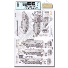 Decals for 1/35 Achzarit "Cruel Lady" Early Version (Part 1)