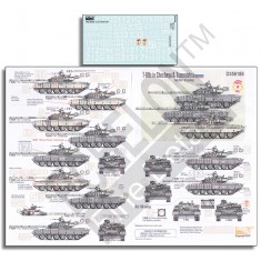 1/35 T-80s in Chechnya and Transnistria (water-slide decals)