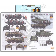 1/35 Novorossian AFVs (Ukraine - Russia Crisis) Decals Part 8: BTR-80 and BMP-2