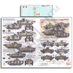 1/35 Soviet AFVs (Afghanistan War) Decals Part 2: BRDM-2, BRDM-2RKhb and BMP-2D