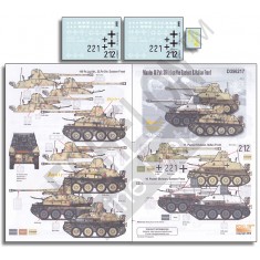 1/35 Marder III Pak 36(r) on the Eastern and Italian Front (water-slide decals)