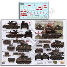 Decals for 1/35 4/12 CAV M551s & M113s in Vietnam