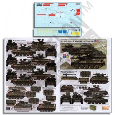 Decals for 1/35 1/1 Cav M551S & M113S In Vietnam Part. 2
