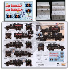 Decals for 1/35 Gun Trucks in Vietnam: M54s Part 4