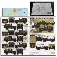 Decals for 1/35 M151 Gun Trucks in Vietnam