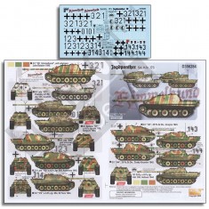 Decals for 1/35 Jagdpanther SdKfz. 173