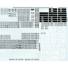 1/35 Generic Dutch AFV Markings (water-slide decals) [Limited Edition]