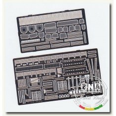 Photo-etched set for 1/700 Akagi for Hasegawa kit
