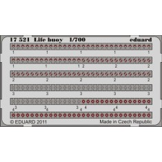 Colour Photoetched Set for 1/700 Lifebuoy