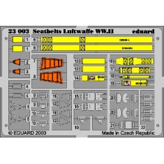 1/24 WWII Luftwaffe Seatbelts