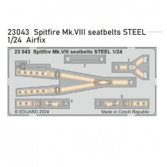1/24 Supermarine Spitfire Mk.VIII Seatbelts Detail set for Airfix kits