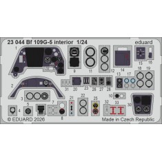 1/24 Messerschmitt Bf 109G-5 Interior Photo-etched Sheet for Airfix kits