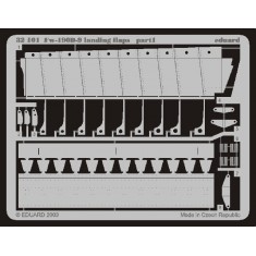 Photoetch for 1/32 Focke-Wulf Fw 190D-9 Landing Flaps for Hasegawa kit