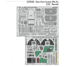 1/32 Sea Hurricane Mk.IIC Photo-etched set for Revell kits