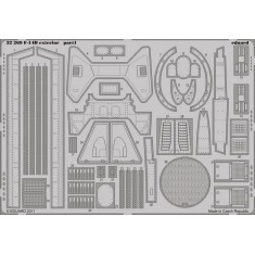 Photo-Etched set for 1/32 F-14D Exterior for Trumpeter kit (2 Sheets)