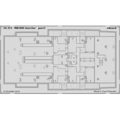 1/35 Sikorsky MH-60S Interior Detail Set for Academy 12120 kit (3 Photo-Etched Sheets)