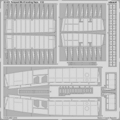 1/32 Tempest Mk.VI Landing Flaps PE Set for Special Hobby kits