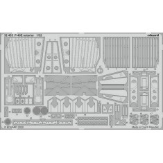 1/32 Curtiss P-40E Warhawk Exterior Detail Set for Trumpeter kits