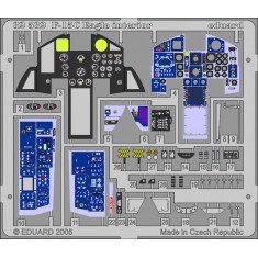 Colour Photoetch for 1/32 F-15C Eagle Interior for Tamiya kit