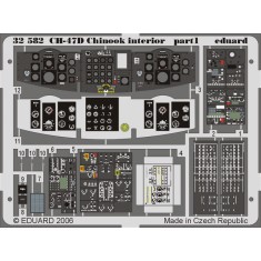Photoetch for 1/35 CH-47D Chinook Interior for Trumpeter kit
