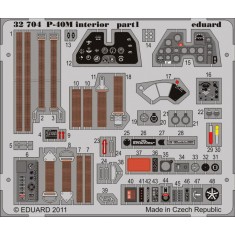 1/32 Curtiss P-40M Warhawk Interior Detail Set Vol.1 for Hasegawa kit