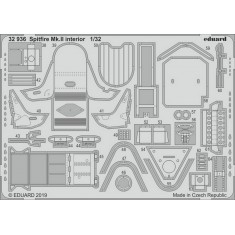 1/32 Supermarine Spitfire Mk.II Interior Photo-etched Detail set for Revell kits