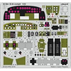 1/32 Consolidated B-24 Liberator Cockpit Detail Set for Hobby Boss kits