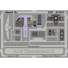 Colour Photoetch for 1/32 A-10 Thunderbolt II Dashboard for Trumpeter kit