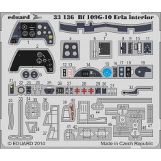 1/32 Messerschmitt Bf 109G-10 Erla Interior Detail-up set for Revell kit