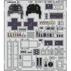 1/35 Junkers Ju 87G-1/2 Detail set (photo-etched) for Border Model kits