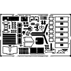 Photoetch for 1/35 SdKfz.251/1 Ausf.D for Tamiya kit
