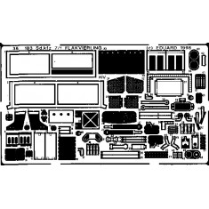 Photoetch for 1/35 SdKfz.7/1 Flakvierling for Tamiya kit