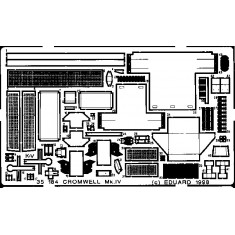 Photoetch for 1/35 British Cromwell Mk.IV for Tamiya kit