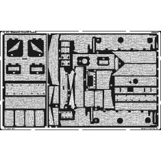 Photo-etched Zimmerit for 1/35 StuG.III Ausf.G for Tamiya kit