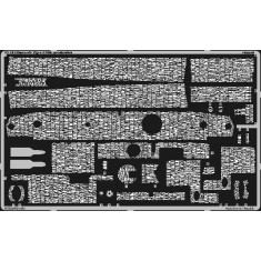 Photo-etched Zimmerit for 1/35 Tiger I Mid. Production for Academy