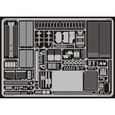 Photoetch for 1/35 "Leopold" German Railroad Gun for Trumpeter kit