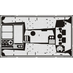 Photo-etched Zimmerit for 1/35 Jagdtiger for Dragon kit