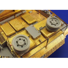 Photo-etched Zimmerit for 1/35 StuG.III Ausf.G Waffle for Dragon kit