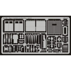 Photoetch for 1/35 German Tiger I Initial Production for Dragon kit