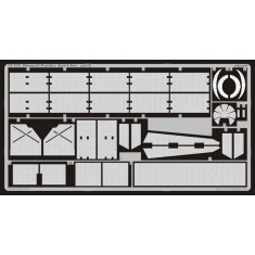 Photo-etched Zimmerit for 1/35 Panther Ausf.A late for Dragon kit