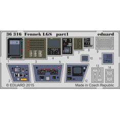 1/35 Fennek LGS Detail-up Set for Trumpeter kit 05534 (2 Photo-Etched Sheets)